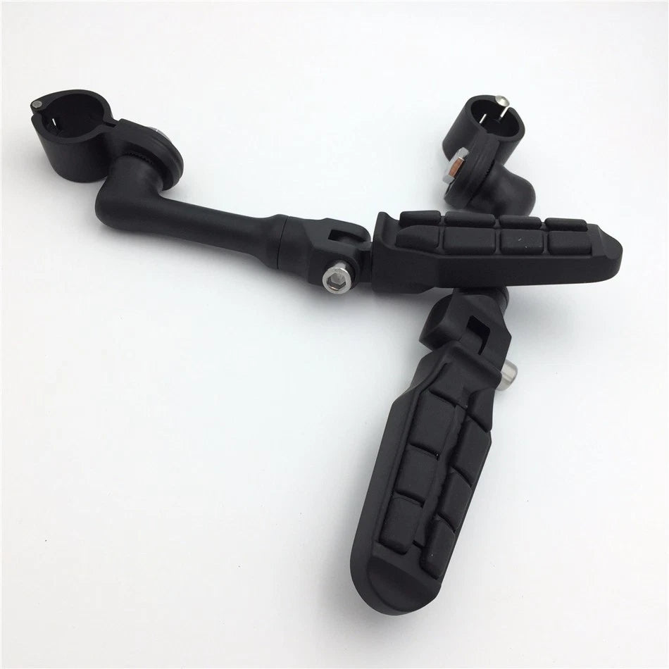 1.5" Black Long Foot Peg for Honda GoldWing VTX1300 Shadow Valkyrie (2001–2008)