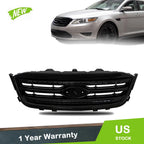 Front Upper Bumper Grille for Ford Taurus (2010–2012) Gloss Black