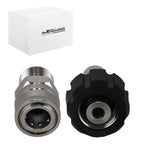 Set of 2 Pressure Washer Couplers M22-14 to 3/8" Quick Connect