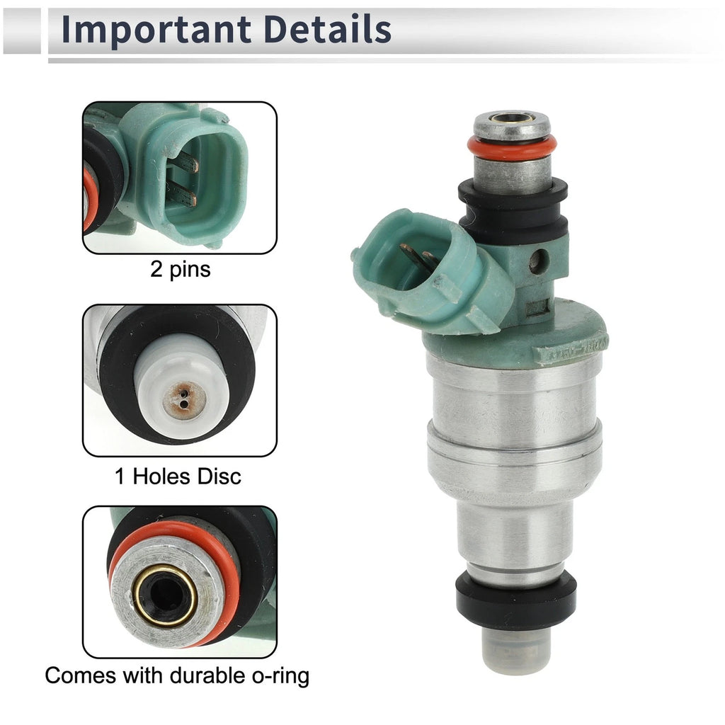 Fuel Injector No. 23209-70060 for Toyota GX71 (1986–1988) 1 Pc Green