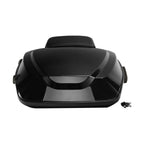 Black Razor Trunk Backrest Pad for Harley Electra Glide (2014–2025)