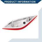 Rear Left Bumper Reflector No. 8192047030 for Toyota Prius (2019–2022) Red