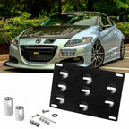 Racing Black License Plate Mounting Bracket for Honda Fit (2015–2021)