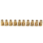 10Pcs Hex Main Jet for Mikuni VM TM TMX Carburetor (300-390)