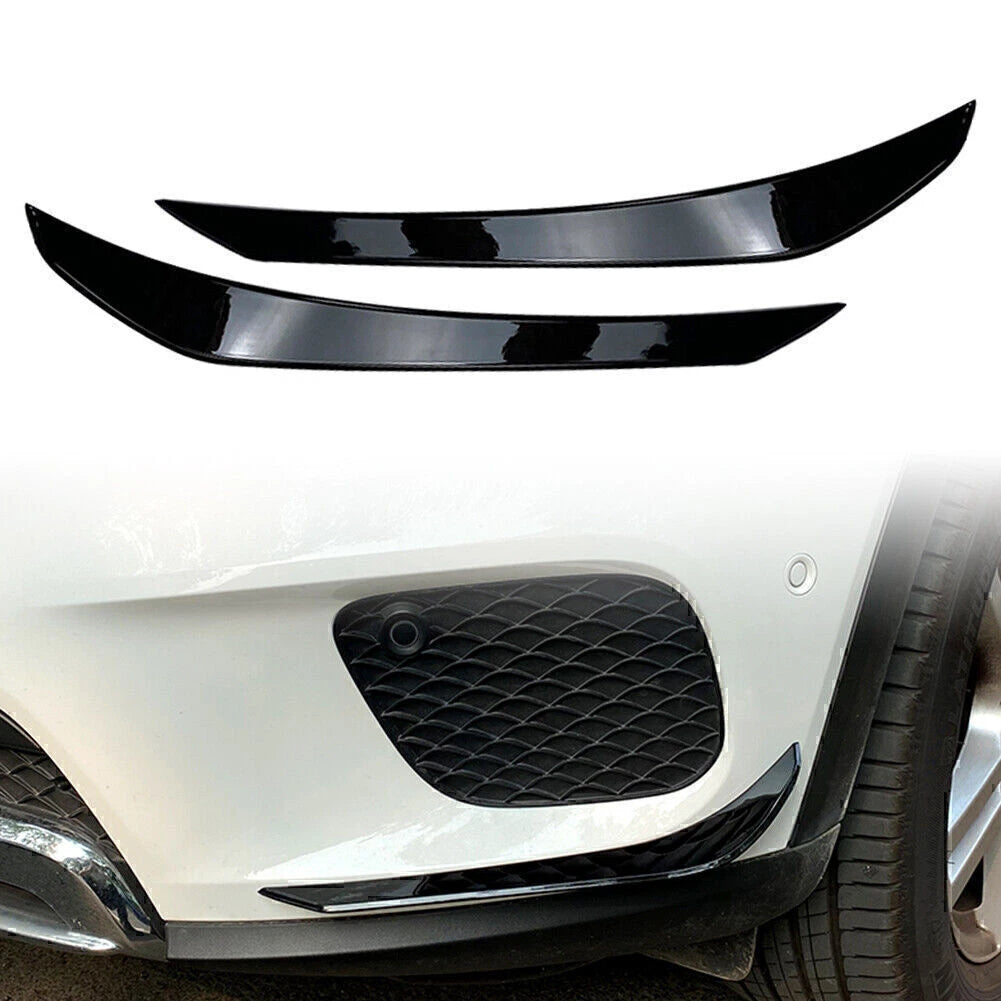 Front Bumper Lip Splitter Spoiler for Mercedes Benz GLB X247 (2020–2021) Black GZ