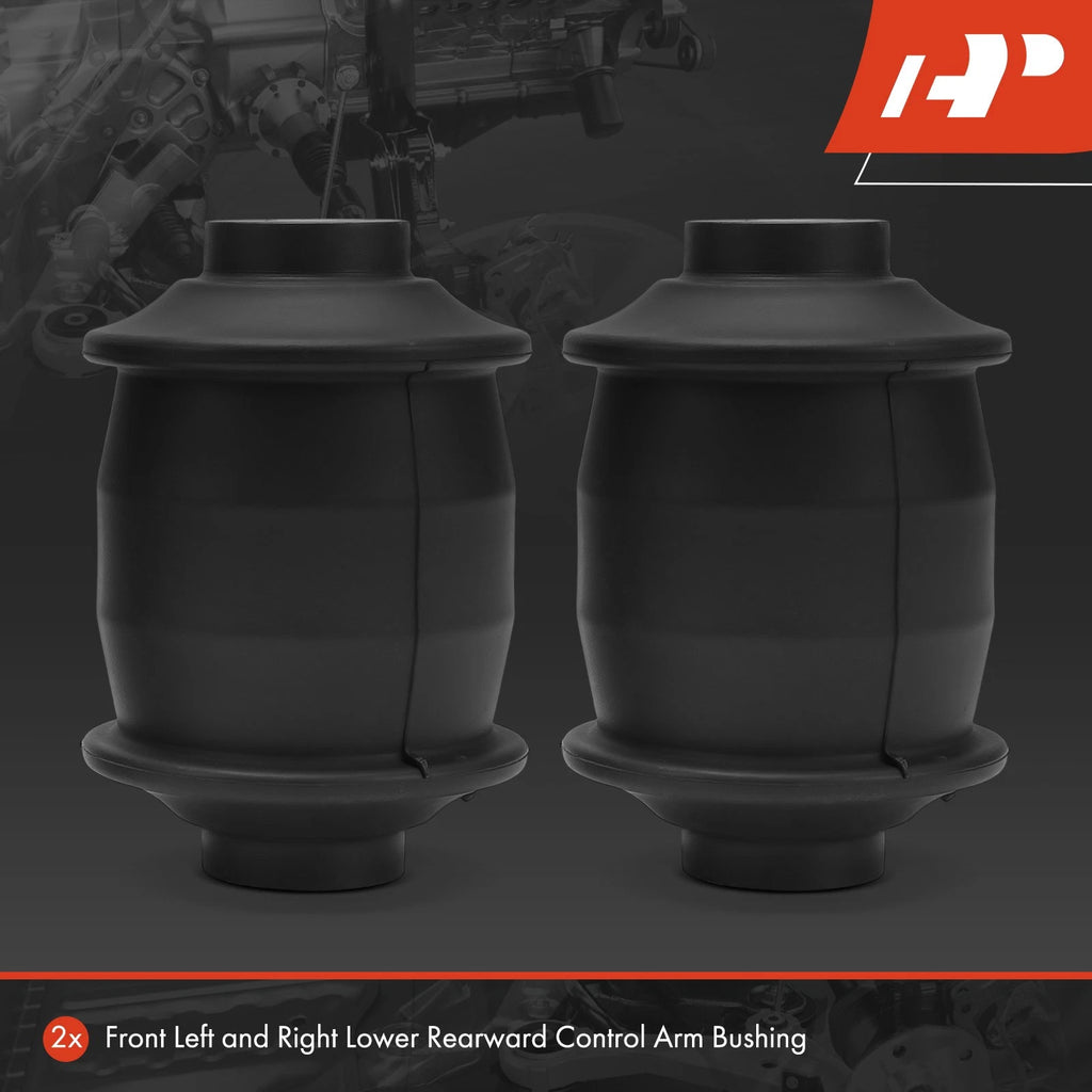 2X Front Lower Rearward Control Arm Bushings for GMC Sierra 2500 HD (2007–2019)