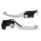 CNC Pivot Brake Clutch Lever for Suzuki DRZ400S DRZ400SM DRZ400E (2000–2022) Silver
