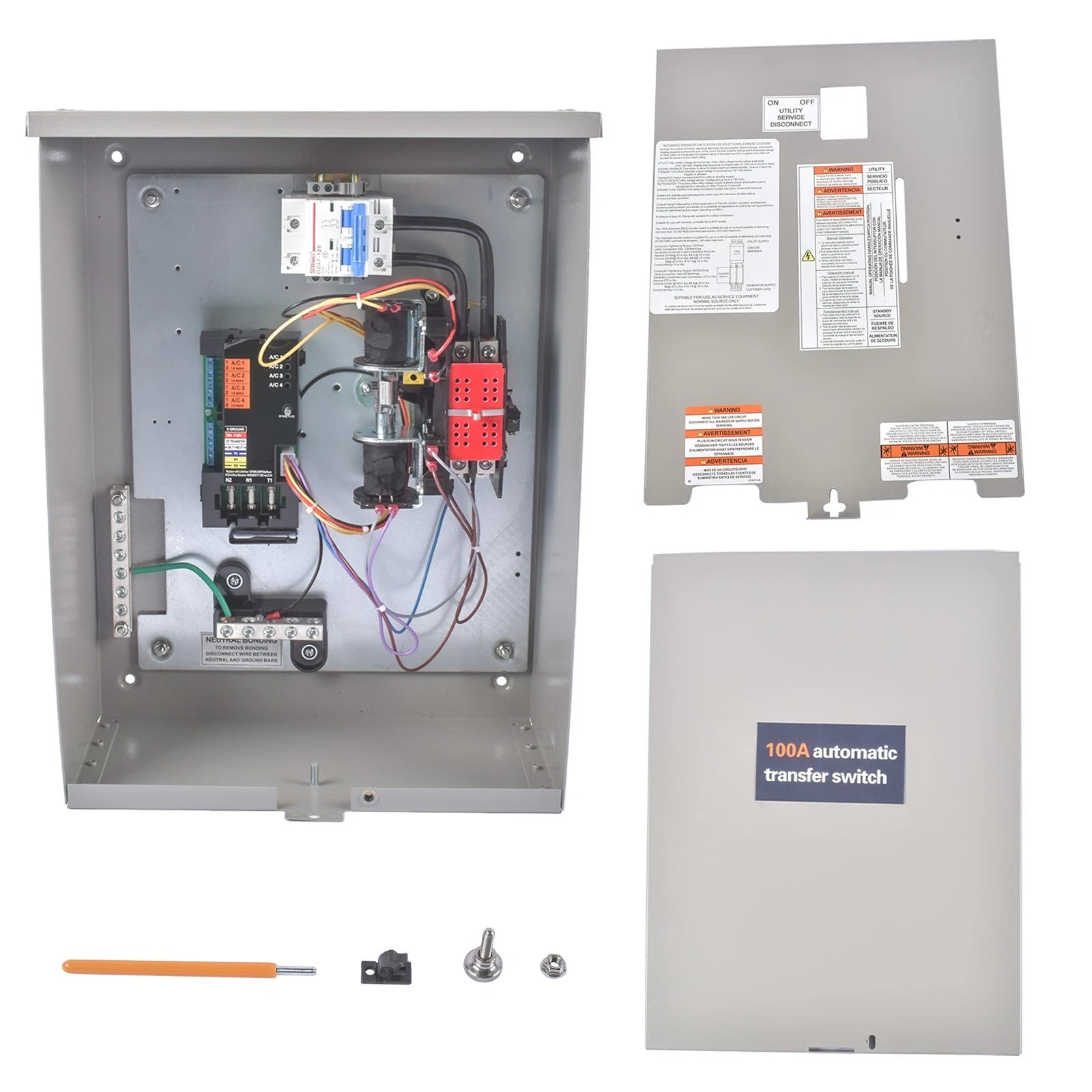 Automatic Transfer Switch RXSW100A3 for Generator (120/240V, 100 Amp)