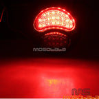 Chrome LED Taillight Rear Brake Light Lens for Ford Model A (1928-1931)