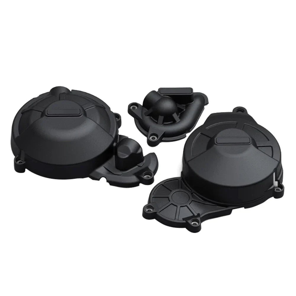 Black Engine Protection Cover for Aprilia RS660 Tuono 660 (2021-2023)
