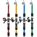 Telescoping Fishing Pole Set with Accessories for Lightweight Use (1)
