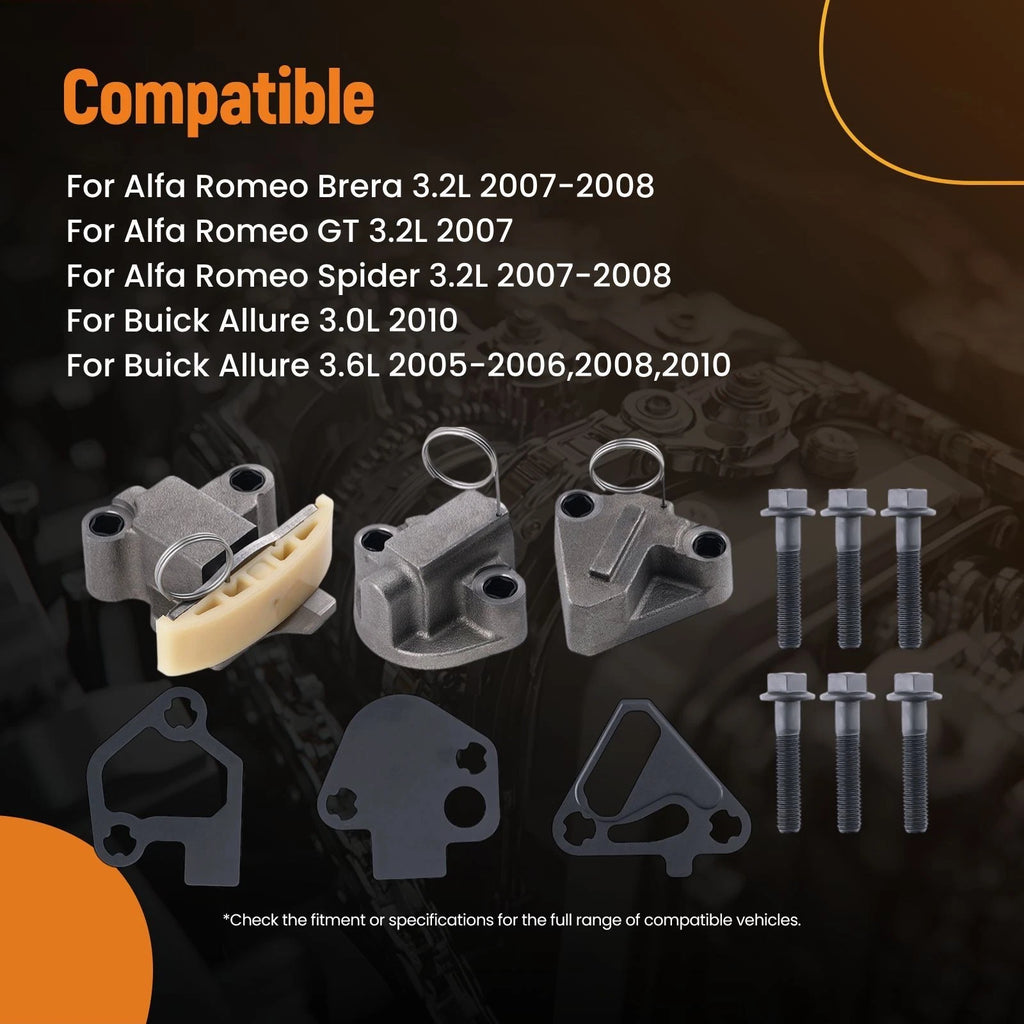 Timing Chain Kit for Chevrolet Equinox 3.0L (2010–2012) 12609259 12609261