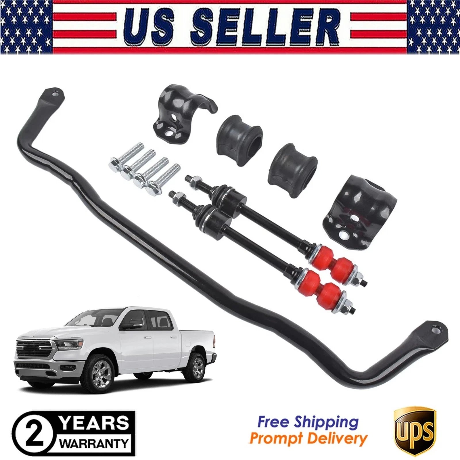 Front Stabilizer Sway Bar for Dodge Ram 1500 Classic (2011–2018) 5170290AD K80894