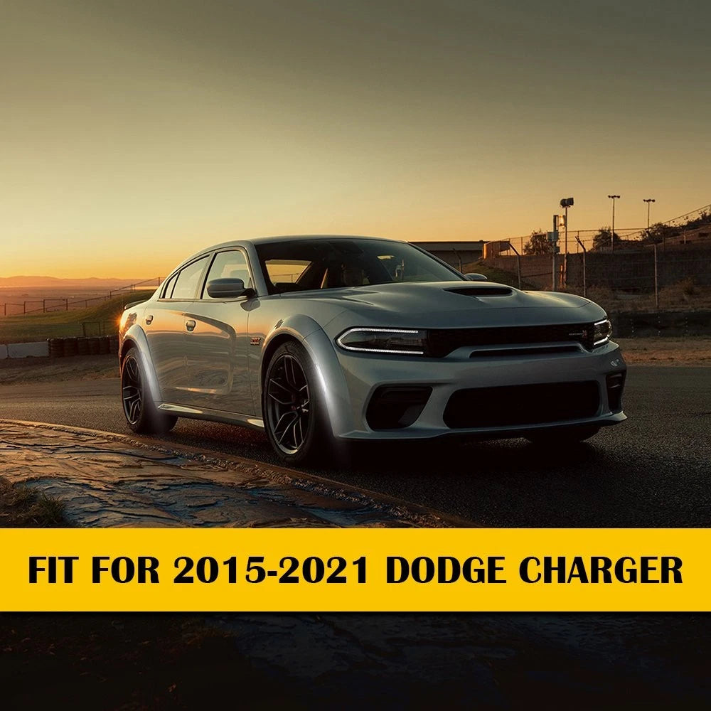 Front LED Marker Side Lights for Dodge Charger (2015–2022) - Smoked