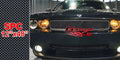 5pc Black Stainless Steel Mesh Grille for Universal Fit (12" x 48")