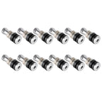 12Pcs Chrome Metal Bolt-In Tire Valve Stems TR161 for Valve Holes .453"