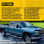 2X Knock Sensor for GM Silverado Sierra Avalanche Suburban 8.1L (2001–2007)