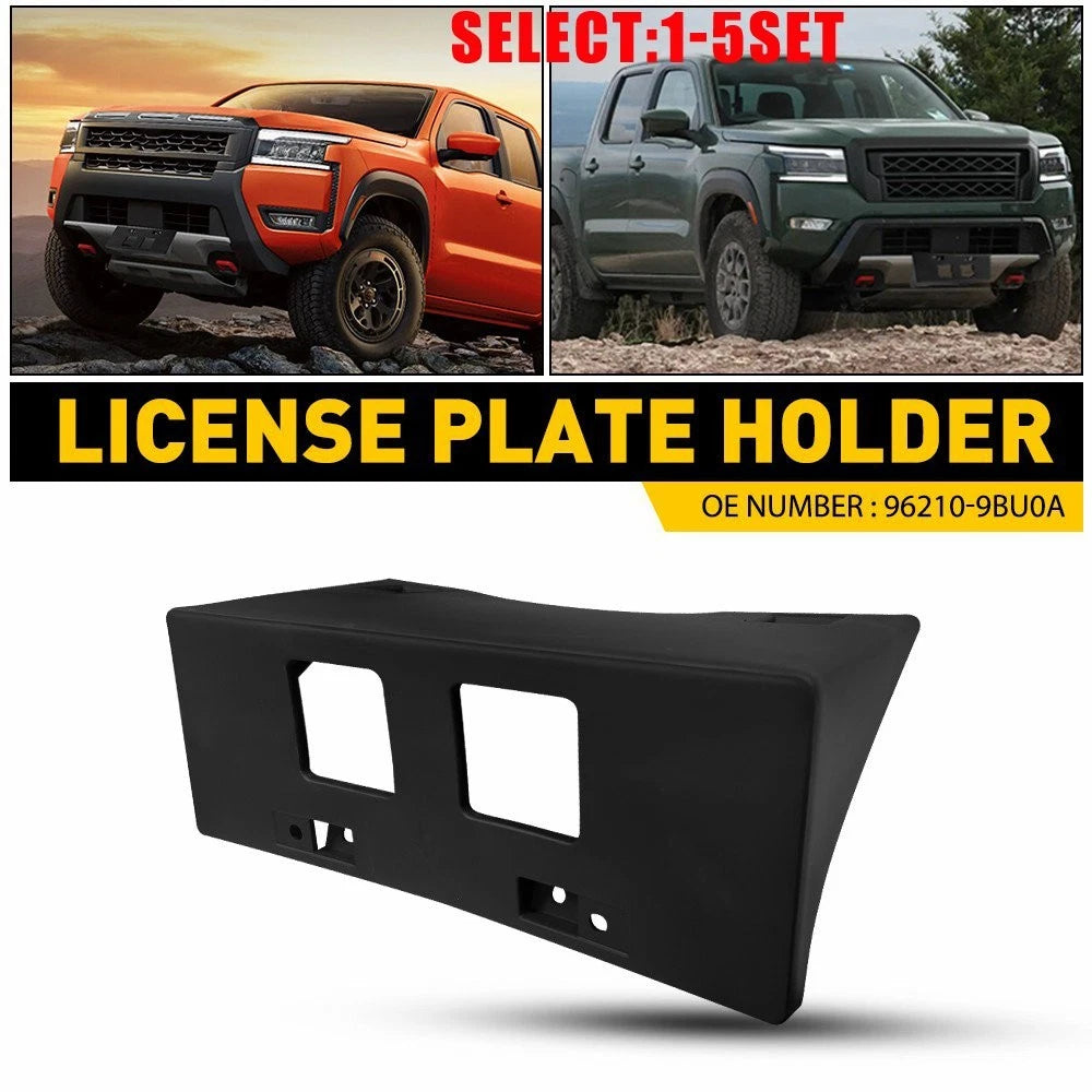 Front License Plate Bracket for Nissan Frontier (2020–2024) OE 96210-9BU0A