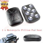 Cross Rear 8 Cushion Seat for Harley Sportster XL 883 (2004–2023)