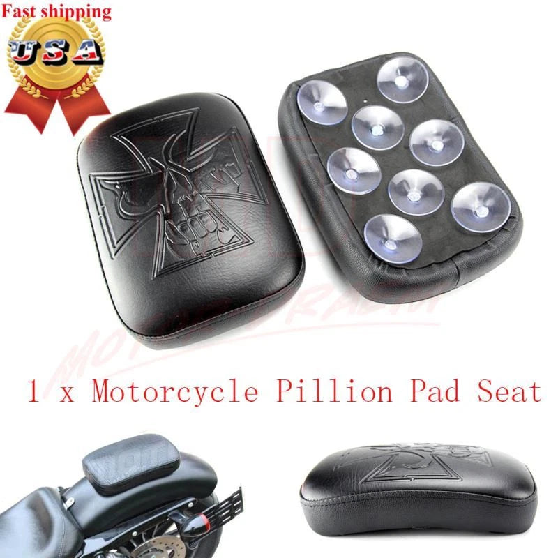 Cross Rear 8 Cushion Seat for Harley Sportster XL 883 (2004–2023)