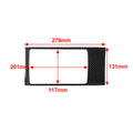 Carbon Fiber Armrest Storage Box Cover for Audi A3 S3 (2013-2020)