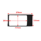 Carbon Fiber Armrest Storage Box Cover for Audi A3 S3 (2013-2020)
