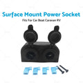 Dual Power Socket for Car Boat Caravan RV (12V-24V)