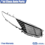 Pair of Chrome Grilles for Lincoln MKZ (2013–2016)