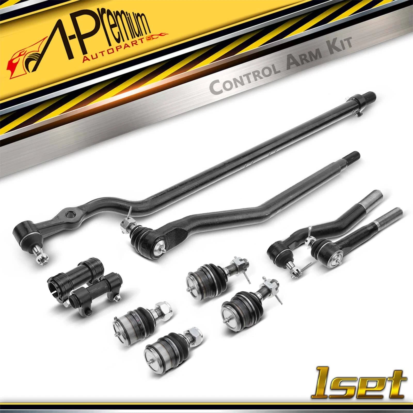 10x Front Ball Joint Tie Rod for Ford F-250 Super Duty (1999–2004)