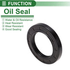 Set of 5 Oil Seals NBR Rubber 40x62x8mm for Various Models 