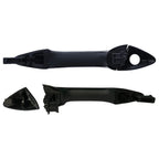 Door Handle Set 4x Front Rear Left+Right Outer Black for Hyundai i30 GD (2012–2017)