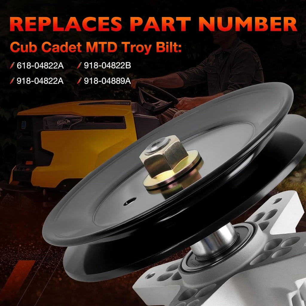 3X Mower Blade Spindle Kit for Cub Cadet Ultima ZT2 ZTS2 ZT3 (60" Deck) 618-04822A