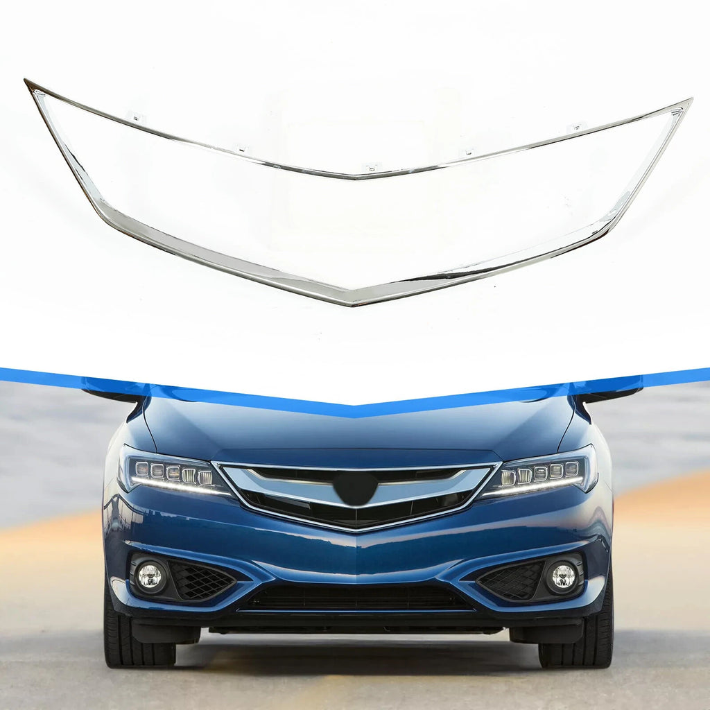 Front Chrome Grille Trim Frame ABS for Acura ILX (2016–2018) 71122TX6A51