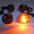 4X Chrome Turn Signal Lights for Harley Sportster Iron 883 (2004–2023)