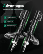 2X Front Shocks Struts Absorber for Lexus RX350 (2007–2009) 7149
