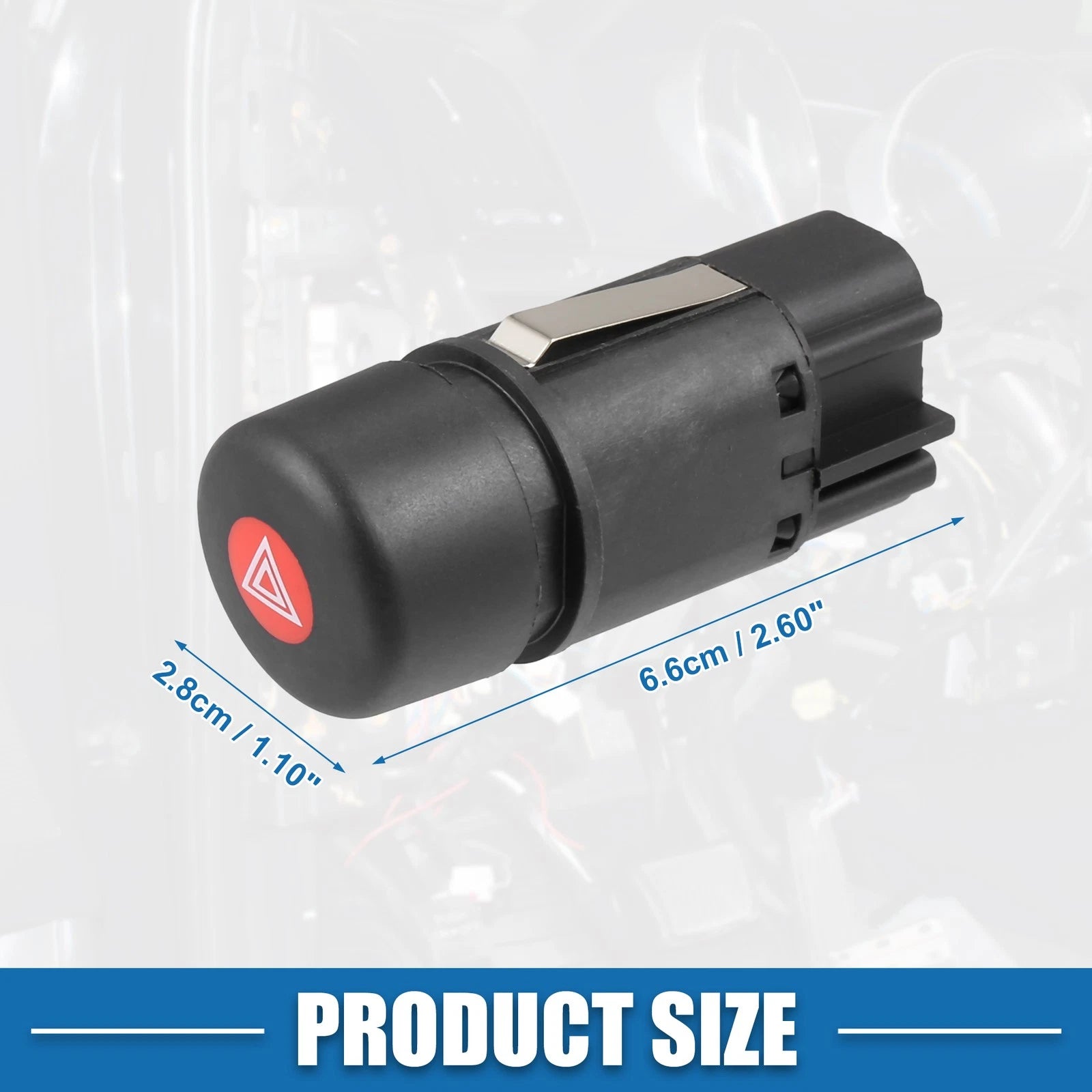 Warning Indicator Switch No.97KB13A350AC for Ford Transit MK6 (2000–2006)