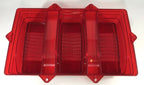 Tail Light Lens Replacement with Stainless Trim for 1969 Ford Mustang