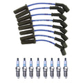 NGK 7mm Wire Set & Denso Iridium Spark Plug Kit for Escalade LaCrosse Tahoe (2002–2020)