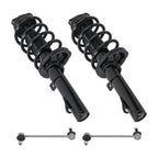 Set of 4 Front Strut w/Sway Bar Links for Ford Transit Connect (2010–2013)