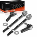 4x Inner & Outer Tie Rod End Kit for Toyota Tacoma (1995-2004 RWD)