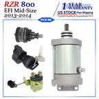 Starter for Polaris Ranger 800 EFI (2013–2014) W/Bendix, Relay, Switch