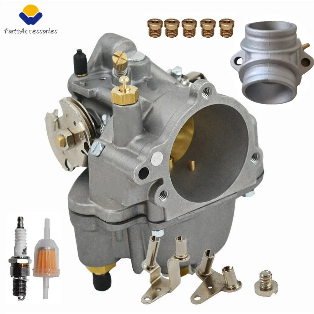 Carburetor for S&S Super E Shorty Carb Big Twin, Sportster + Intake Manifold
