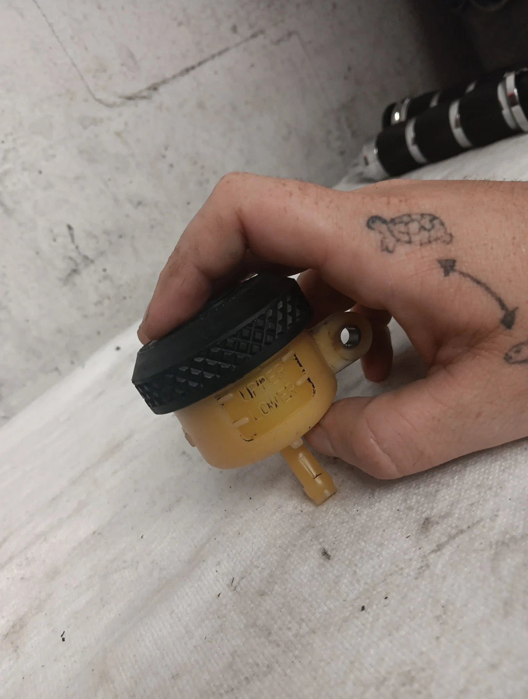 Rear Brake Reservoir for Harley Davidson Big Twin