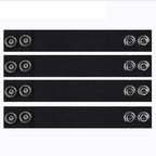 4X Adjustable Nylon Belt Buckle Keeper for Safety