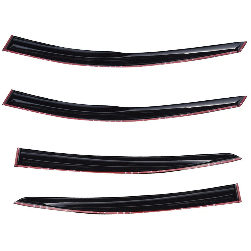 Set of 4 Window Visors for Chevrolet Cruze (2008–2016) Smoke Acrylic