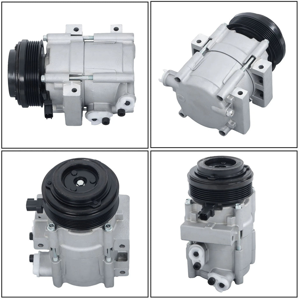 A/C Compressor for Ford E-150 E-250 E-350 E-450 Super Duty (2007-2019)