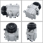 A/C Compressor for Ford E-150 E-250 E-350 E-450 Super Duty (2007-2019)