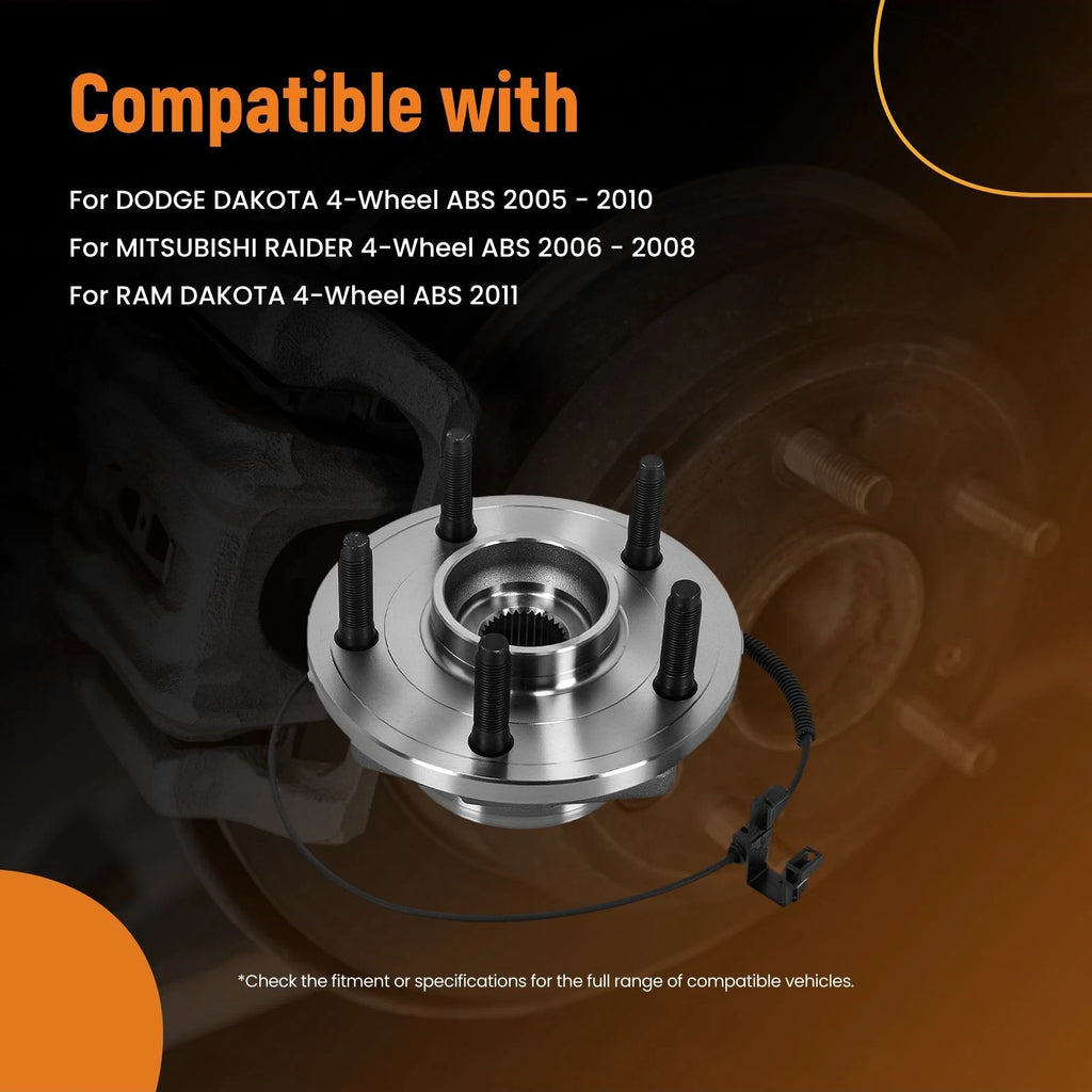Front Wheel Hub Assembly for Dodge Dakota/Raider