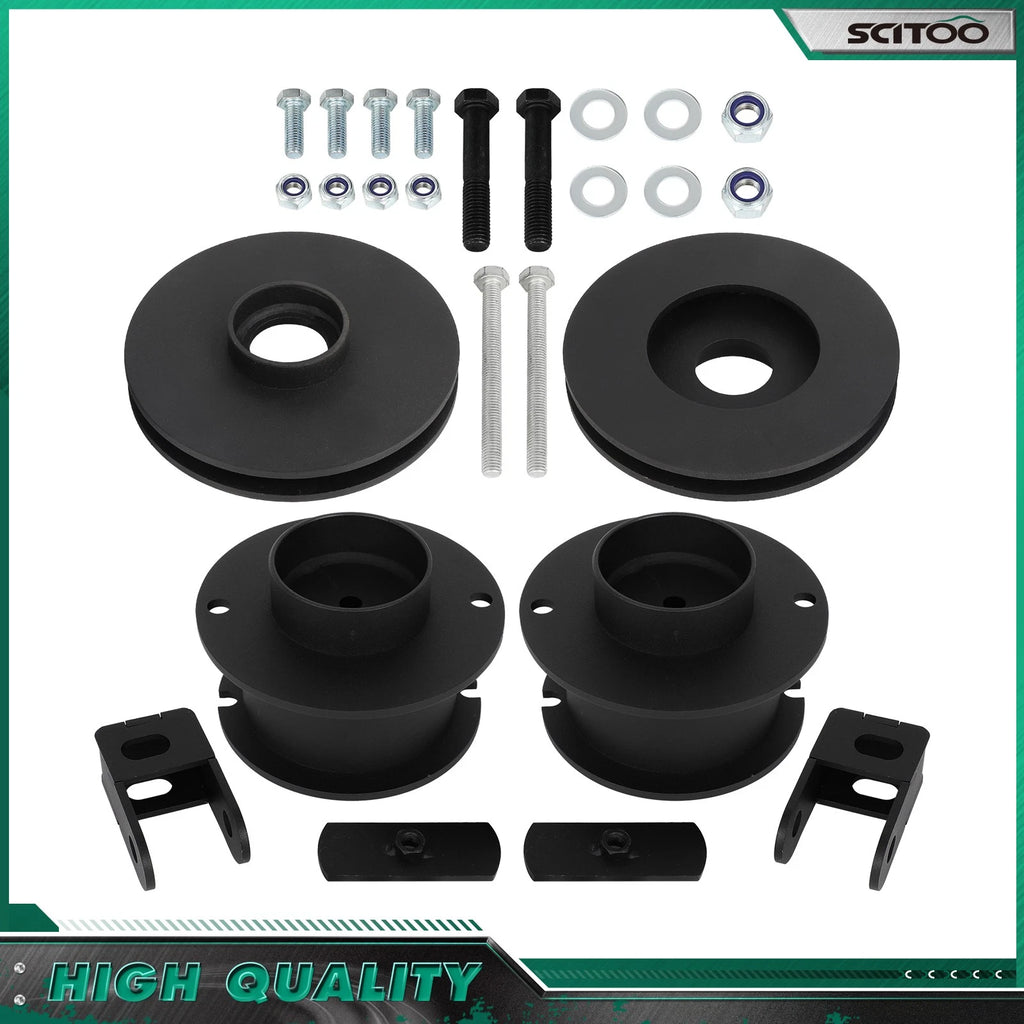 3" Front 1" Rear Leveling Kit + Shock Extender for Ram 2500 4WD (2014–2022)