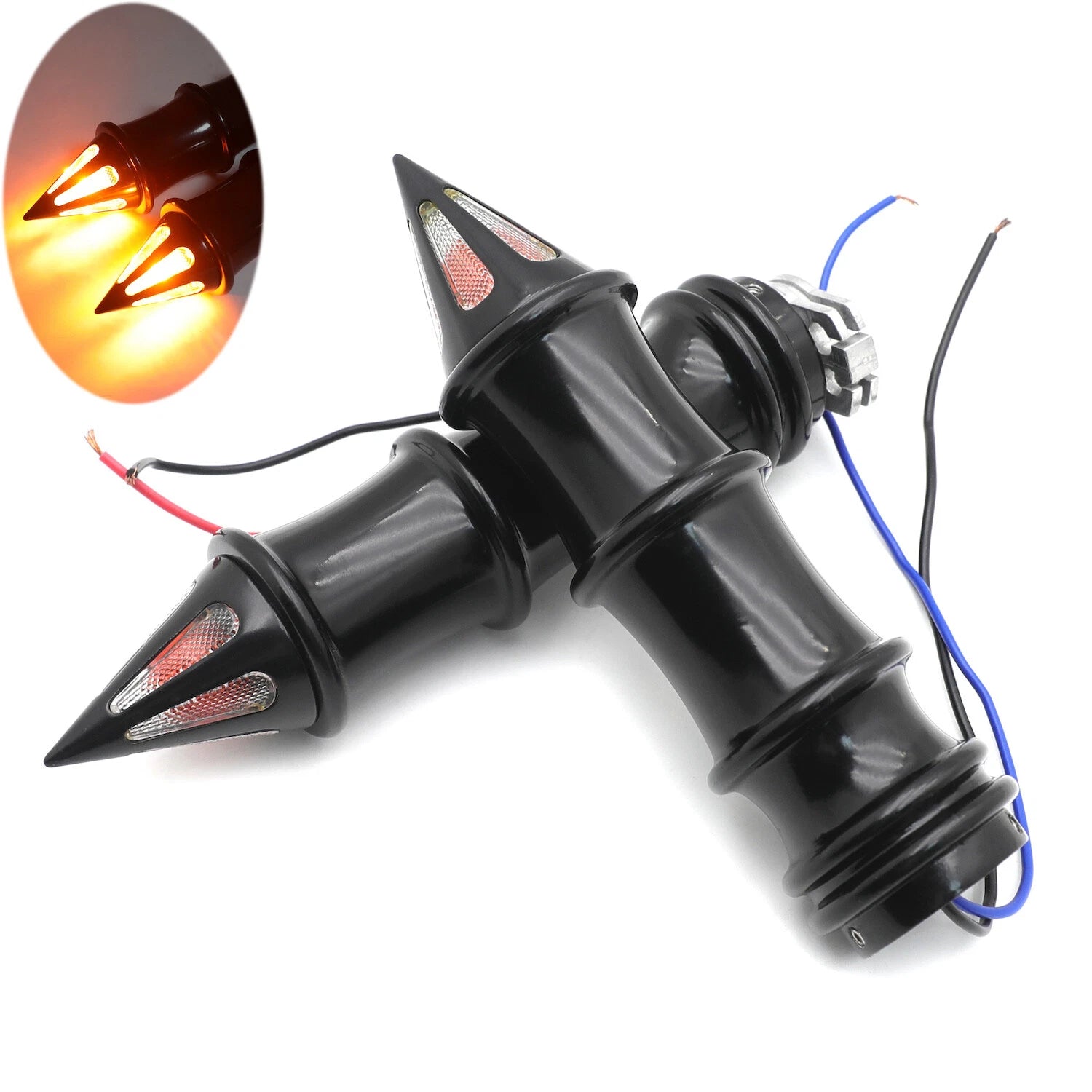 22mm Amber Indicator Turn Signal Light for Honda CBR